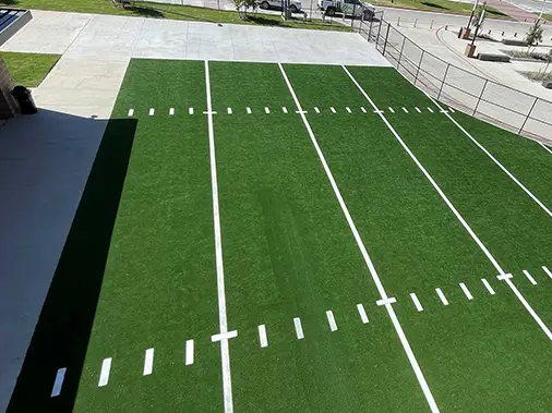 Athletic artificial grass installation from SYNLawn