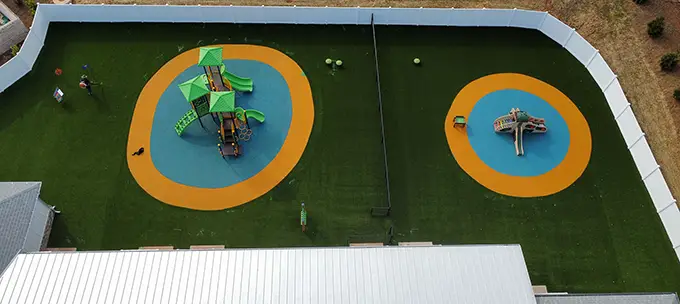 Poured in place playground from Eagle Eye Turf