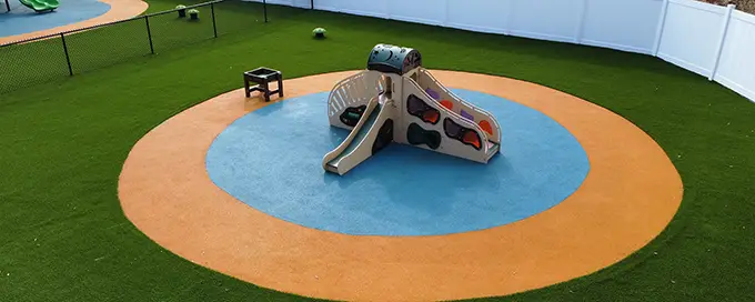 Poured in place playground from Eagle Eye Turf