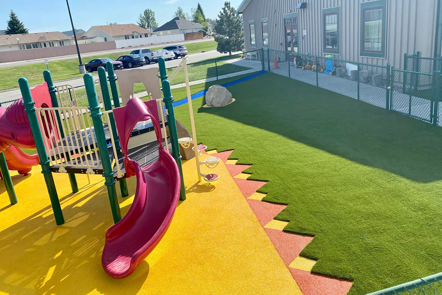 Poured in place playground from Eagle Eye Turf
