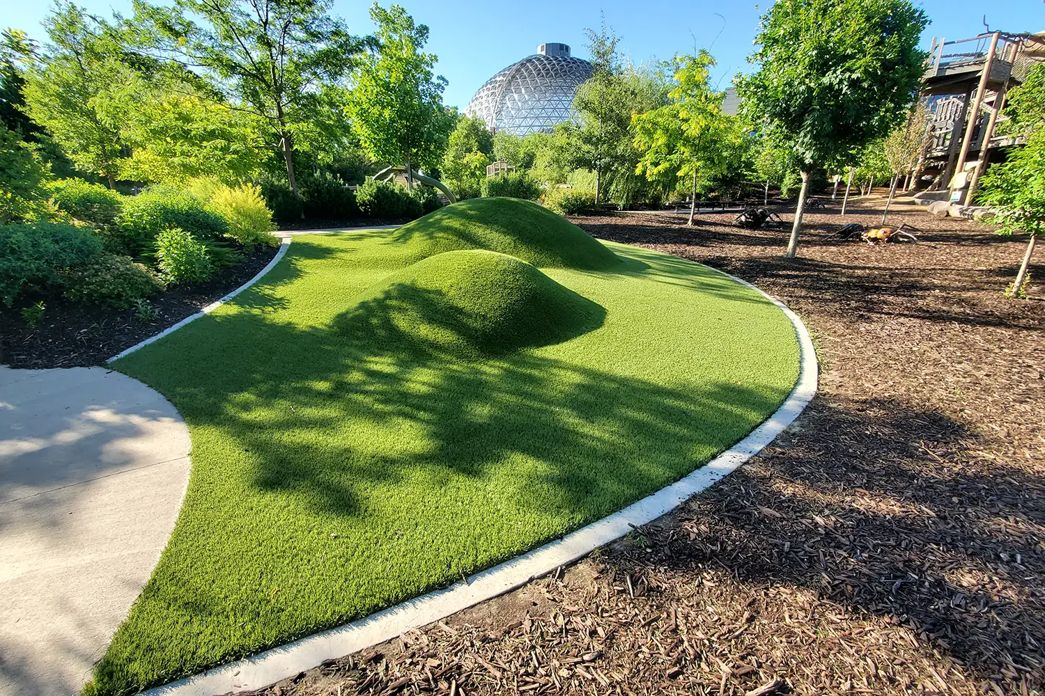 SYNLawn artificial grass recreation area