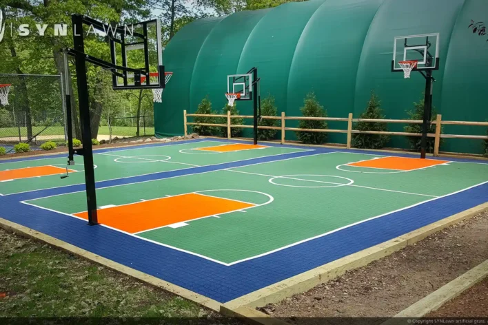 Sport court in Omaha, NE